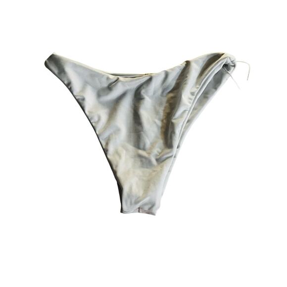 Buffbunny Collection Bikini Swim Bottoms Size S Small NWT White - Picture 6 of 6